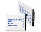 Exilim ex-fs10be數位相機電池, casio卡西歐exilim ex-fs10be batteries