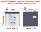 3064120pv筆記本電池, 原裝teclast 3064120pv 2-cell laptop batteries
