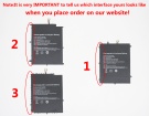2865165-2p筆記本電池, 原裝cube 2865165-2p 2-cell laptop batteries