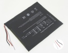 Tpad t10筆記本電池, teclast tpad t10 2-cell laptop batteries