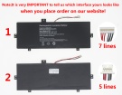 H-3575220p筆記本電池, 原裝irbis h-3575220p 3-cell laptop batteries