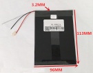 3296113筆記本電池, 原裝other 3296113 3-cell laptop batteries
