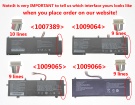 Infinix inbook x1筆記本電池, 原裝rtdpart infinix inbook x1 6-cell laptop batteries