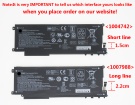 Hstnn-db7p筆記本電池, 原裝hp惠普hstnn-db7p 4-cell laptop batteries