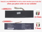 3icp5/59/79筆記本電池, chuwi 3icp5/59/79 2-cell laptop batteries