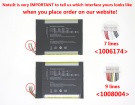 P3362160筆記本電池, teclast p3362160 2-cell laptop batteries