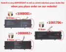 Ezbook 3s筆記本電池, 原裝jumper ezbook 3s 2-cell laptop batteries